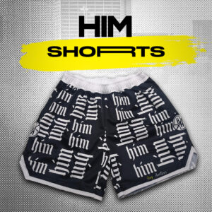 Hoop Hustlers - HIM Black Shorts