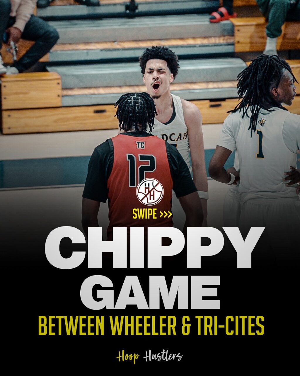 Instagram post from hoophustlers. This post is in position 0.